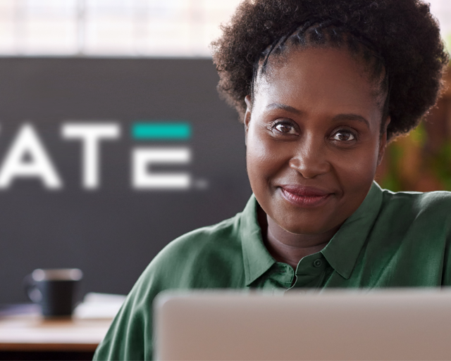 Enavate empowered professional at the office