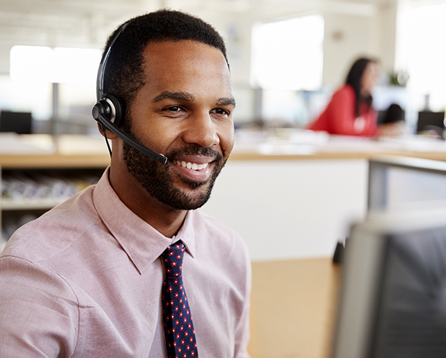 Customer support team member
