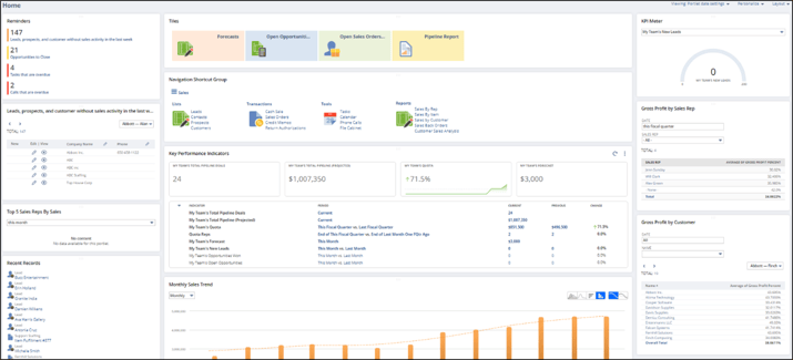 Own Your NetSuite With Dashboards