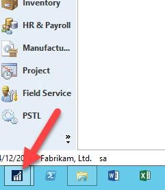 GP icon in the taskbar