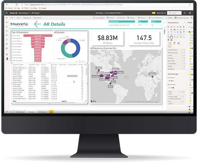 Power BI Overview webinar screenshot