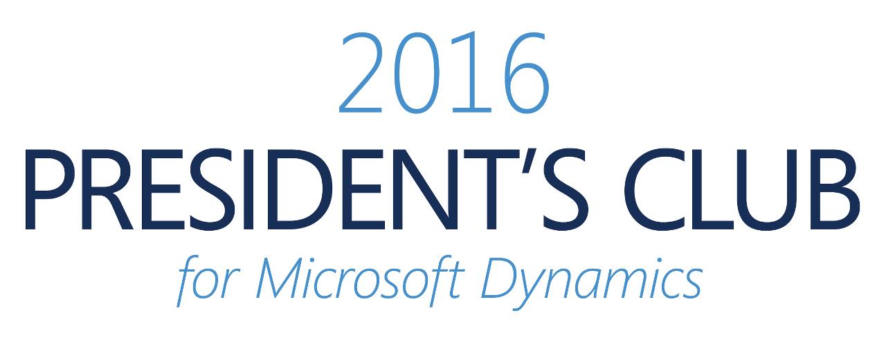 Enavate Has Been Named to 2016 President's Club for Microsoft Dynamics