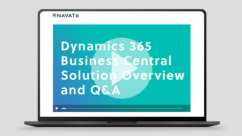 On-demand Demo: Tour Microsoft Dynamics 365 Business Central