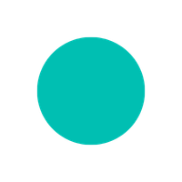 circle teal small - additional margins - transparent background