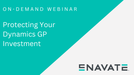 Protecting Your Dynamics GP Investment