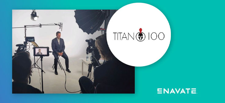 Thomas Ajspur, Enavate CEO, to be Inducted into the Titan 100 Hall of Fame
