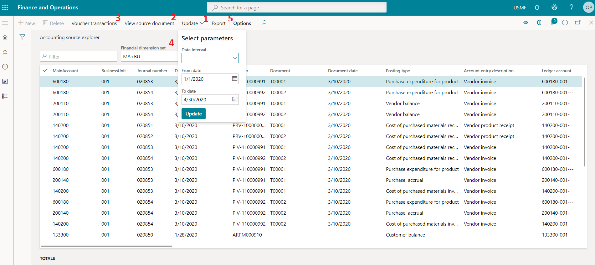 select parameters - fig 12